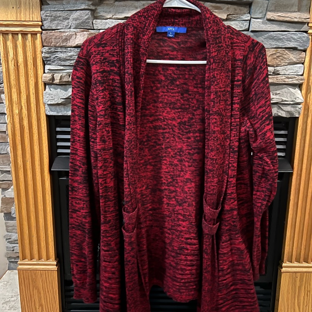 APT. 9 Women's Red Sweater